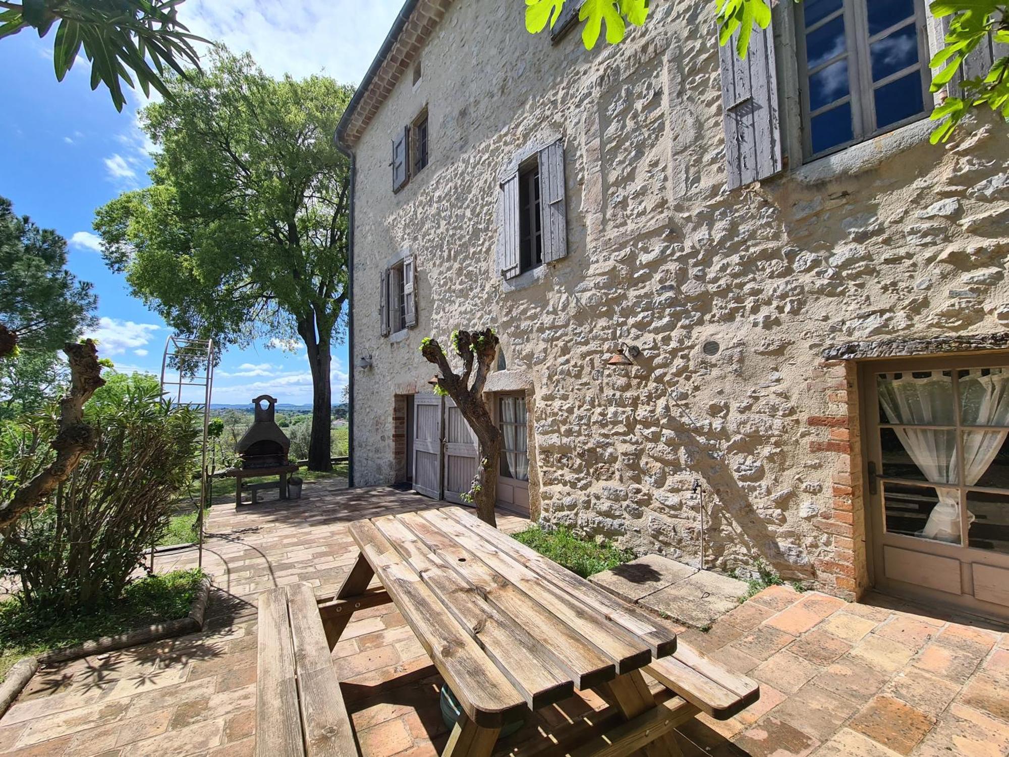 La Bastide De Peyremale, Gites En Cevennes, Piscine, Tennis Bagard Екстер'єр фото