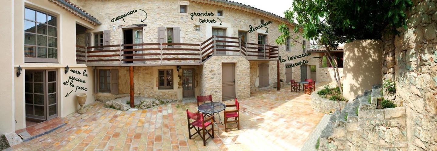 La Bastide De Peyremale, Gites En Cevennes, Piscine, Tennis Bagard Екстер'єр фото