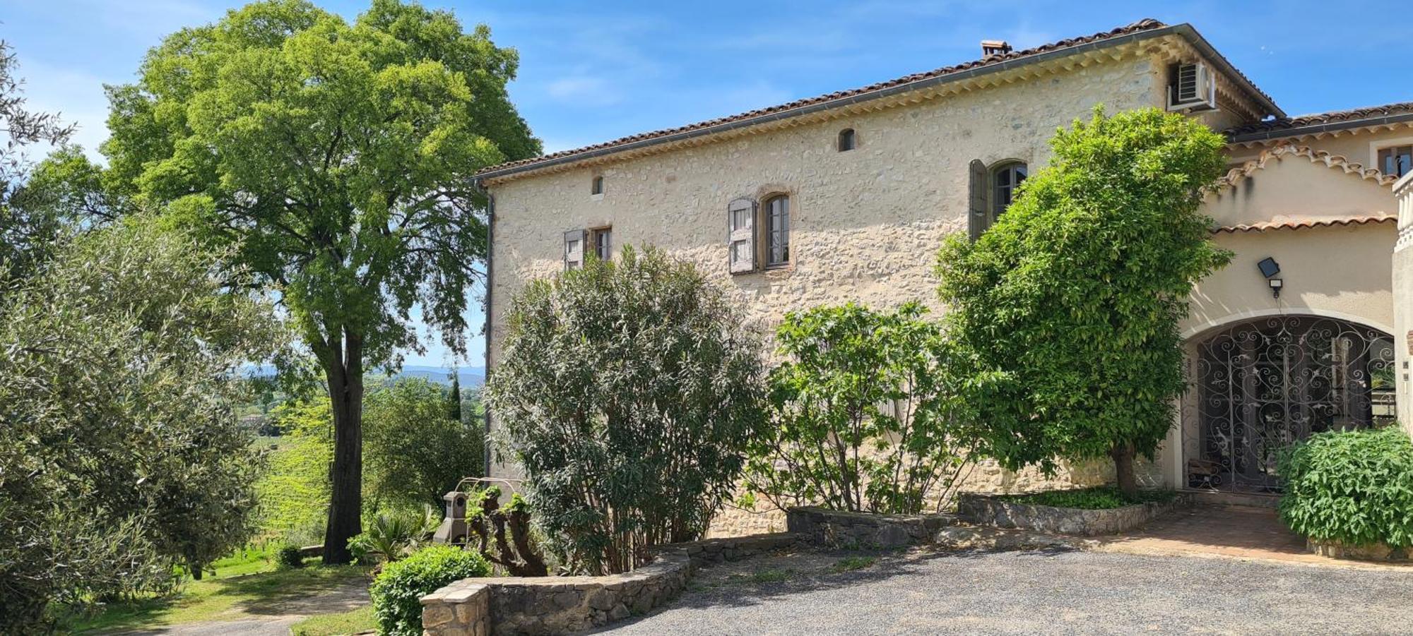 La Bastide De Peyremale, Gites En Cevennes, Piscine, Tennis Bagard Екстер'єр фото