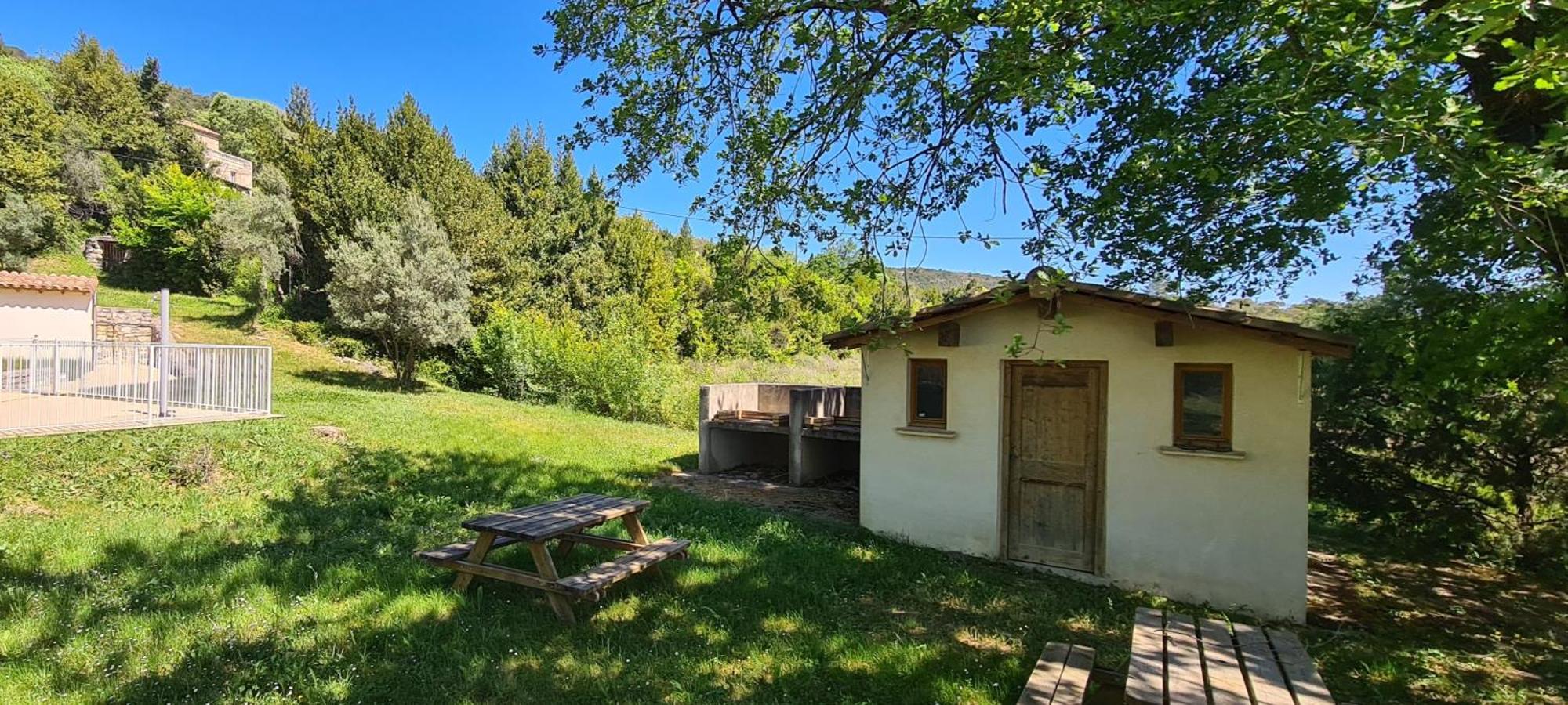 La Bastide De Peyremale, Gites En Cevennes, Piscine, Tennis Bagard Екстер'єр фото